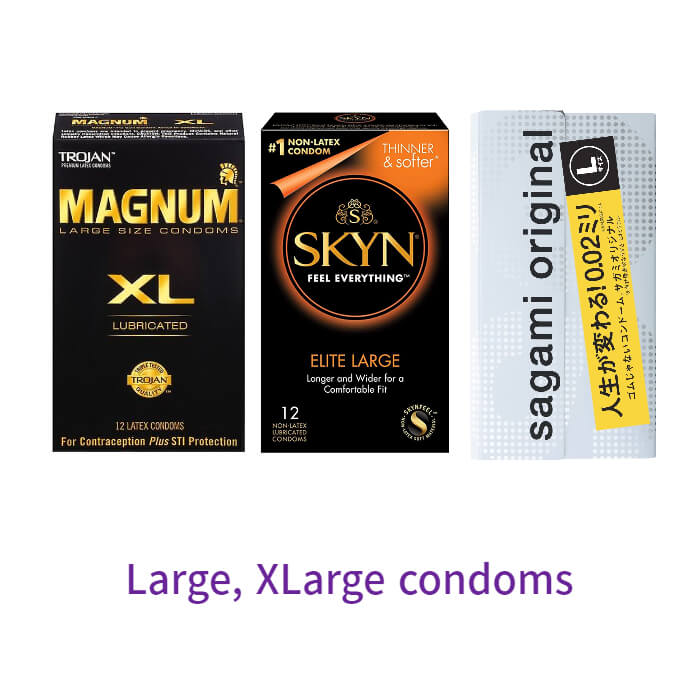 강남성인용품에만 있는 엑스라지 콘돔들